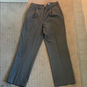 Women’s Gray Pinstripe Pants